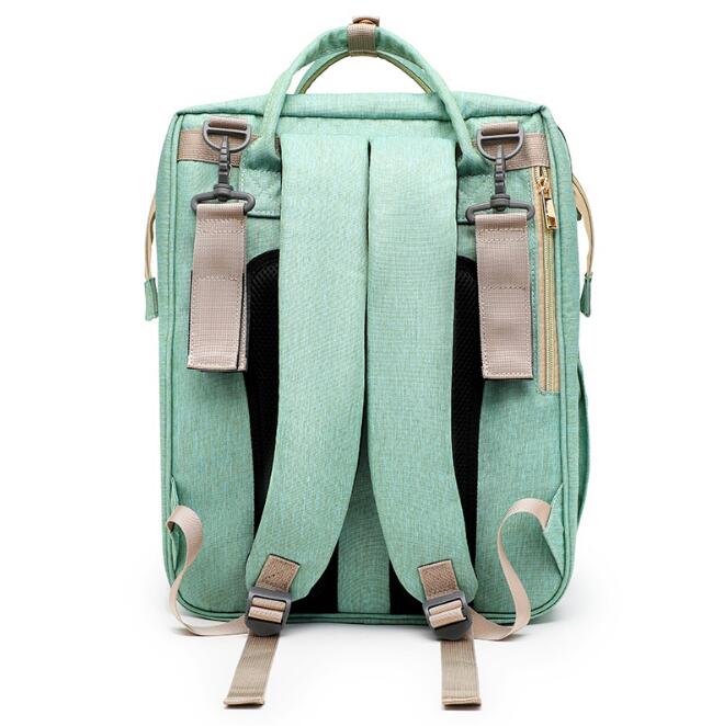 2in1 Multifunctional Baby folding bed  Travel Portable Large Capacity Shoulder Mommy Folding Crib Bags - V.I.P Digital Presence