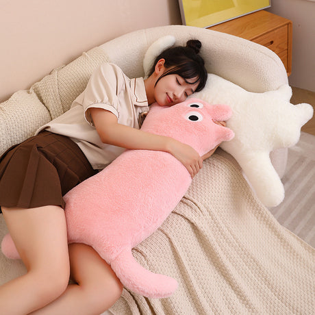 Dopamine Long Bar Cat Pillow Cat Plush Toy Living Room Cushion - V.I.P Digital Presence