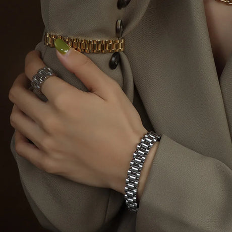 Titanium Steel Chain Bracelet - V.I.P Digital Presence