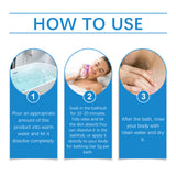 Body Bath Salt, Gentle Clean Horny Bath Moisturize Skin And Rejuvenate Body Bath Salt