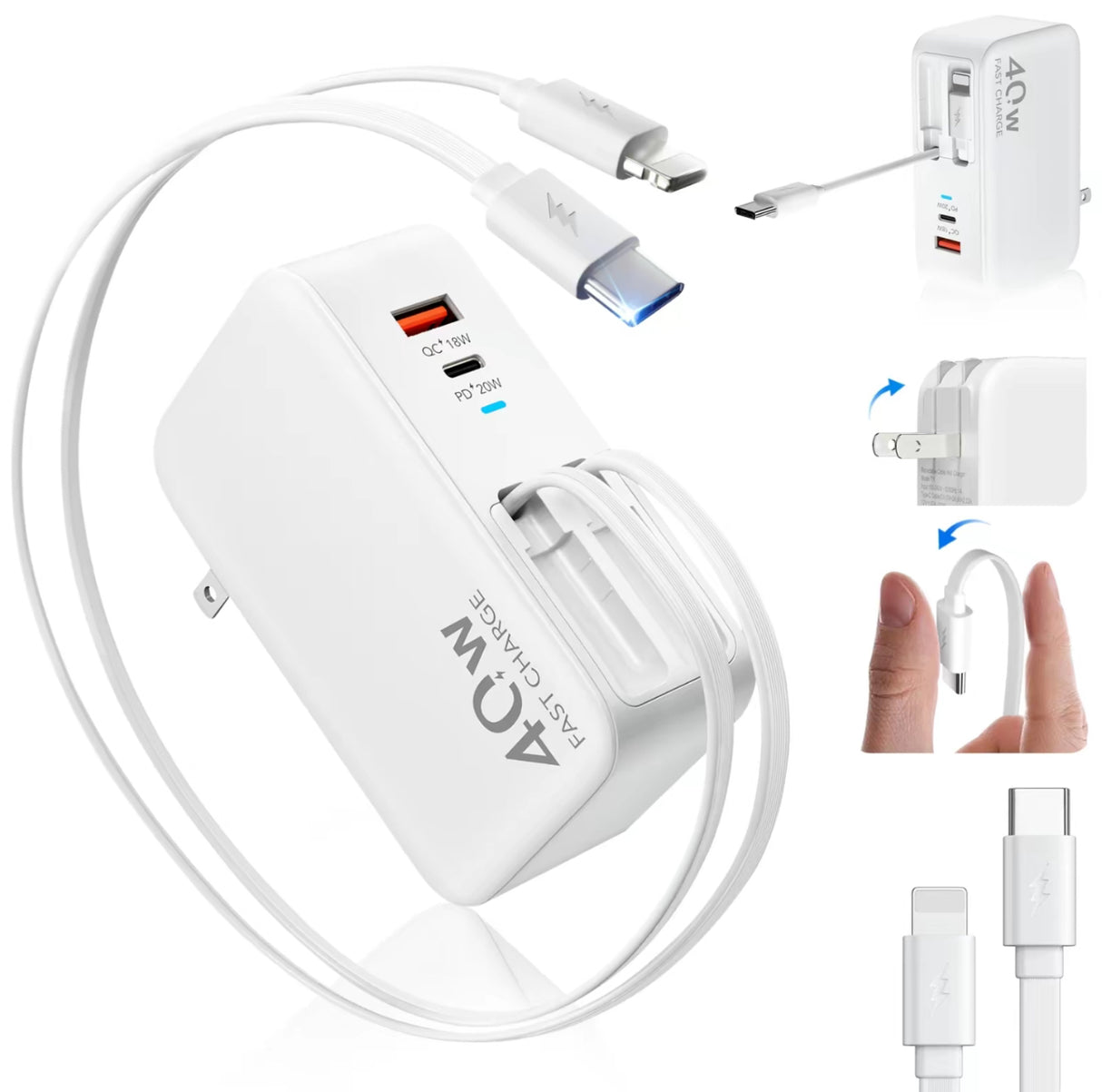 ChargeCube 4-in-1 Charger