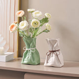 Resin Vase for Living Room and Dining Table, Flower Arrangement Decorative Piece with Elegant Style - V.I.P Digital Presence