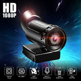4k Beauty Auto Focus 1080p Computer Camera HD Network USB Live Webcam 2K Drive Free - V.I.P Digital Presence