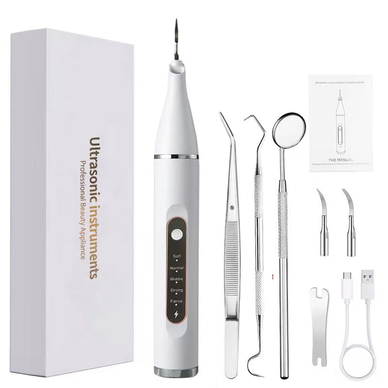 Ultrasonic dental cleaner portable oral care cleaning device stone removal and whitening dental cleaner - V.I.P Digital Presence