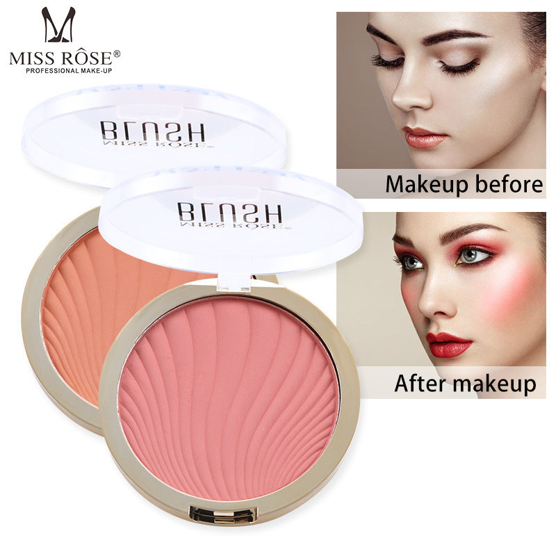 MISSROSE Six-Color Matte Highlighter Blush Blush Nude Makeup Repair Powder Brighten Skin Tone Blush Palette - V.I.P Digital Presence
