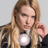 1Pcs FDA Certificate Eyes Beautiful Pupil Colorful Girl Cosplay Contact Lenses Violet - V.I.P Digital Presence