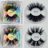 Fluffy Eyelashes 8D 25mm Mink Eyelashes 27mm Long Thick Net Red False Eyelashes - V.I.P Digital Presence