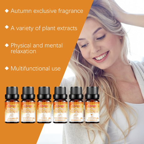 Autumn Essential Oil Set Indoor Warm Atmosphere Long-Lasting Warm Fragrance Soft Fragrance Humidifier Available - V.I.P Digital Presence