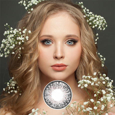 1Pcs FDA Certificate Eyes Beautiful Pupil Colorful Girl Cosplay Contact Lenses Pink (0-600°) - V.I.P Digital Presence