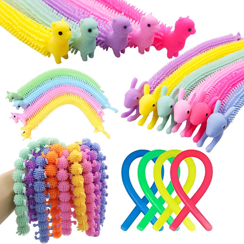 Cartoon unicorn cute pet animal lala music bracelet tpr soft rubber vent decompression noodle decompression toy - V.I.P Digital Presence