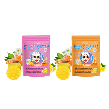 Turmeric Acid Cleansing Pad Gentle Exfoliating Deep Clean Non-Tight Improving Skin Cleansing Pad - V.I.P Digital Presence