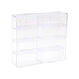 1:64 Acrylic Car Display Box – 8-grid, dustproof, stackable, transparent. Fits Hot Wheels. - V.I.P Digital Presence