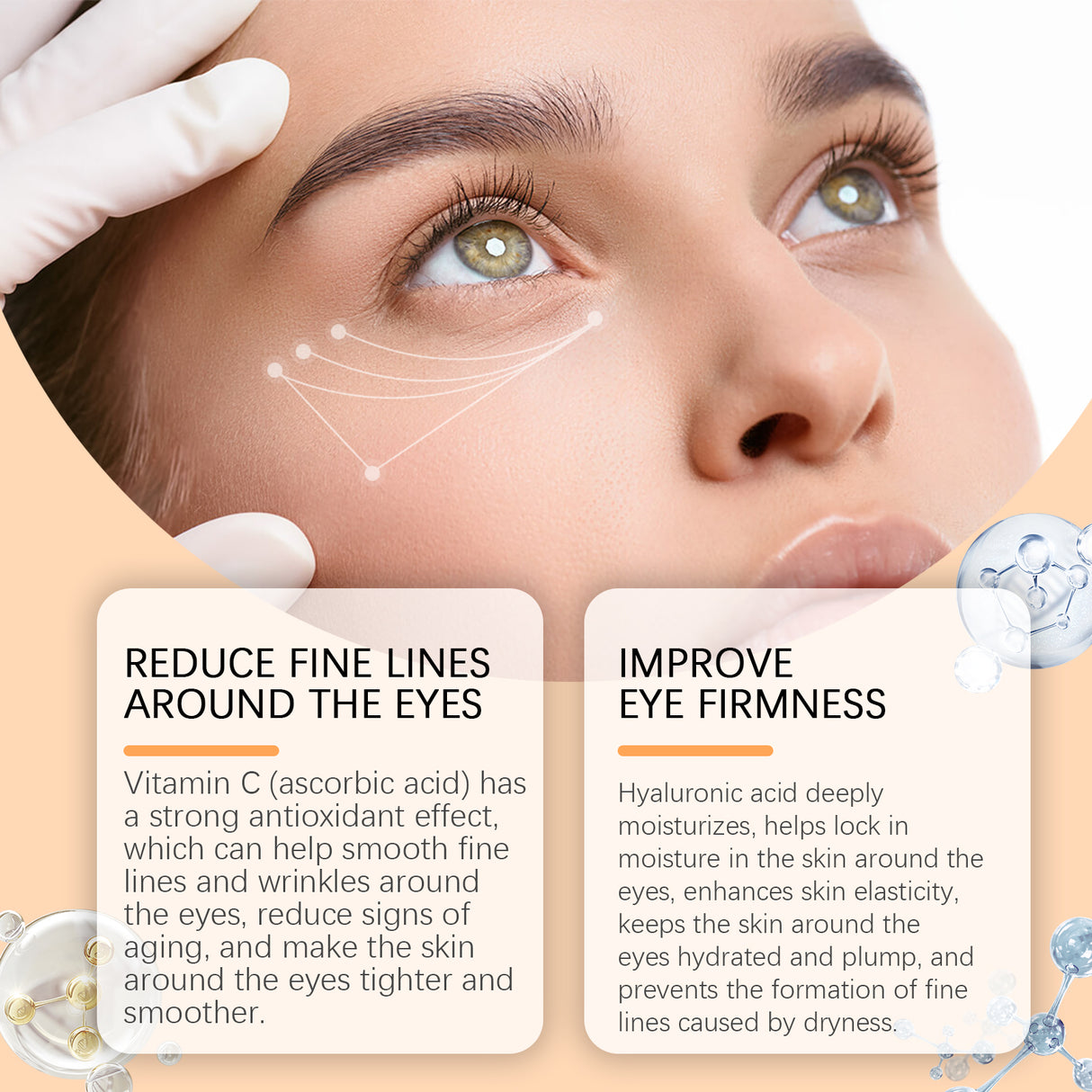 Repair Eye Cream Reduces Fine Lines, Hydrates, Firms, Improves Skin Condition Around Eyes, Massages And Pampers Eyes