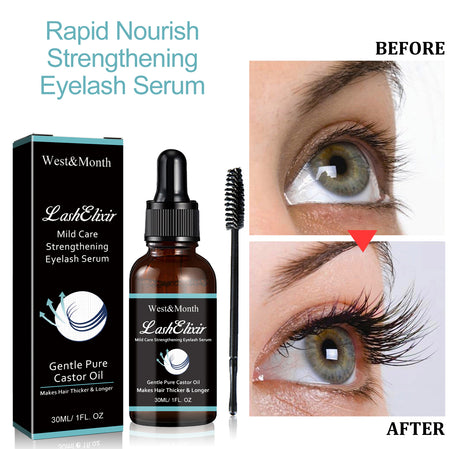 Mild Care Strengthening Eyelash Serum, Volute Thick Black Beautiful Slender Natural Gentle Not Easy To Stain Mascara - V.I.P Digital Presence
