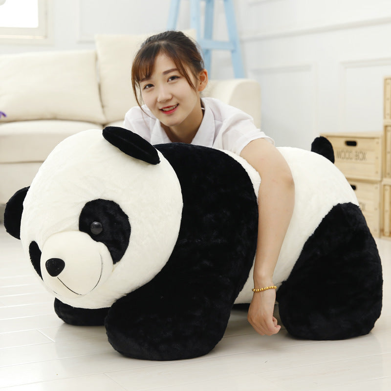 Simulated Giant Panda Doll Plush Toy Lying Panda Doll - V.I.P Digital Presence