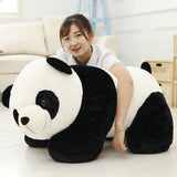 Simulated Giant Panda Doll Plush Toy Lying Panda Doll - V.I.P Digital Presence
