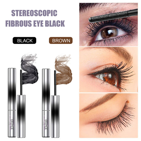 Curl Your Mascara, Eyelashes Black Beautiful Natural Thick Sweat-Proof, Not Smudgy, Not Makeup Off Slim Long - V.I.P Digital Presence