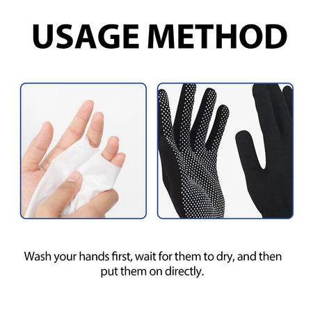 HouKea Titanium Ionized Far Infrared Comforting & Support Gloves, Relief Wrist Thumb Joint Stiffness Soreness Swelling Wrist Gloves - V.I.P Digital Presence