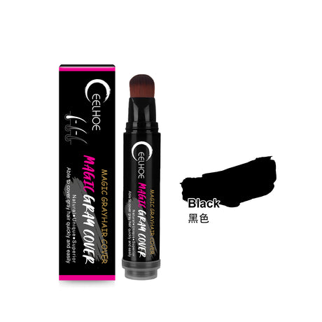 Disposable Plant Hair Stick, Hair Without Damage Repair Color Black Brown Quick White Hair Cover Stick - V.I.P Digital Presence