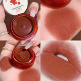 QIBEST Air Matte Lip Mud Matte Soft Waxy Canned Lip Mud Cloud Velvet Lip Glaze Is Not Easy To Fade With Lip Brush - V.I.P Digital Presence