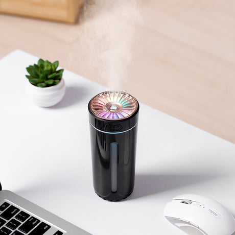 New small large fog volume silent portable usb car aromatherapy phantom cup colorful night light car humidifier - V.I.P Digital Presence