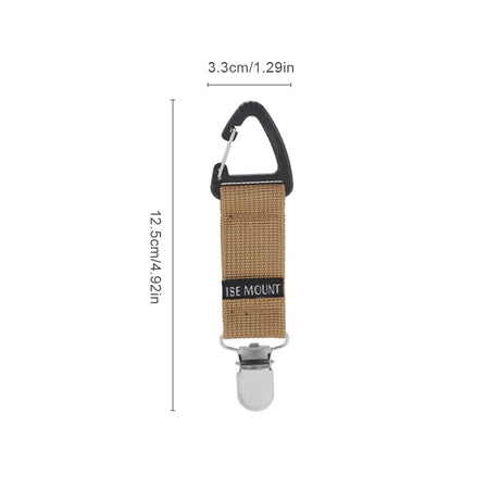 Outdoor travel straw hat clip multifunctional glove clip towel clip triangular ribbon buckle mountain buckle - V.I.P Digital Presence