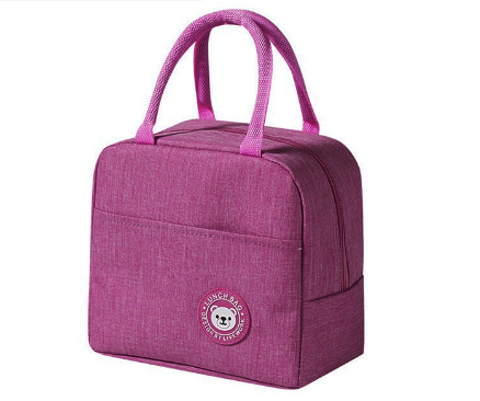 Fashion simple portable insulation bag waterproof fresh-keeping aluminum foil lunch box bag small lunch bag travel cooler bag - V.I.P Digital Presence