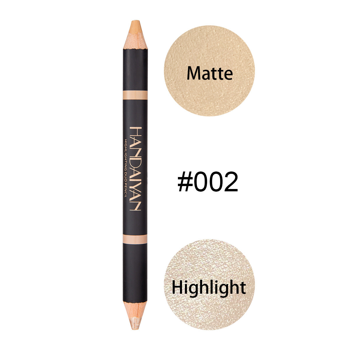 HANDAIYAN Double Head Eyebrow Dual Purpose Pen Eyebrow Bone Raised Bright Bottom High Gloss Face Brightening Concealer Pen - V.I.P Digital Presence