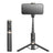 Mobile Phone Bluetooth Selfie Stick with Rotating Fill Light and Hidden Tripod Live Streaming Stand - V.I.P Digital Presence