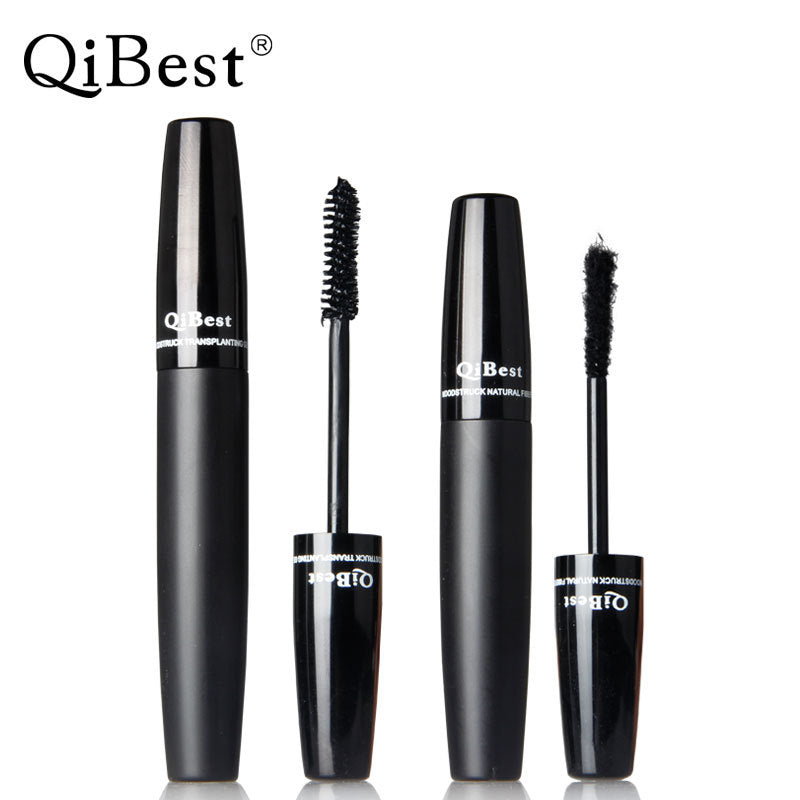 Makeup Qibest Black Tube 3D Mascara Fiber Combination Set Thick And Slender - V.I.P Digital Presence