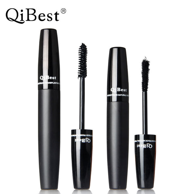Makeup Qibest Black Tube 3D Mascara Fiber Combination Set Thick And Slender - V.I.P Digital Presence