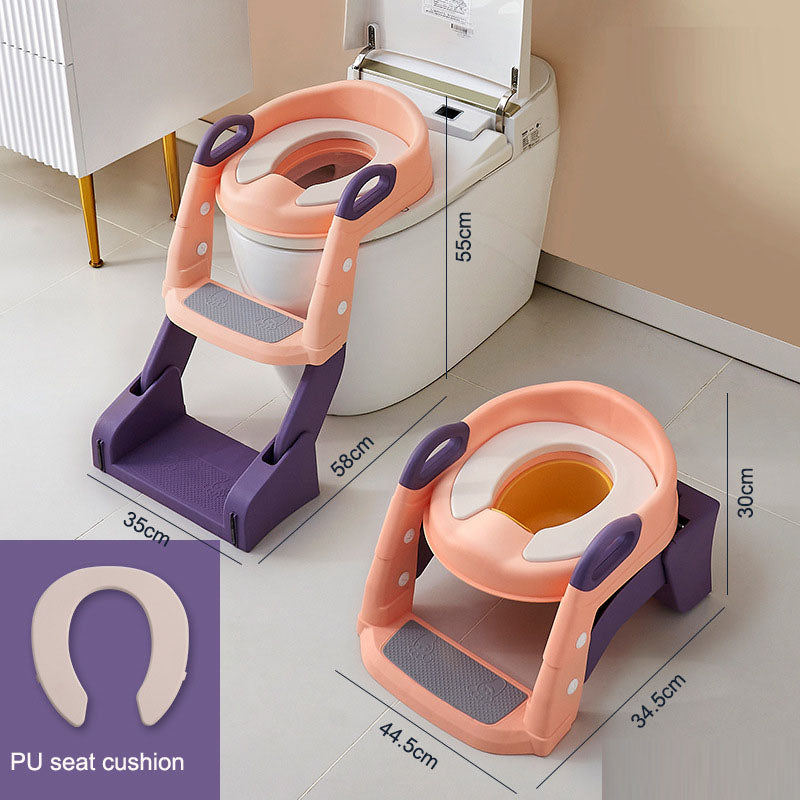 Inodoro infantil inodoro multifuncional para niños y niñas, soporte auxiliar para inodoro, anillo para asiento de inodoro de paso para bebé
