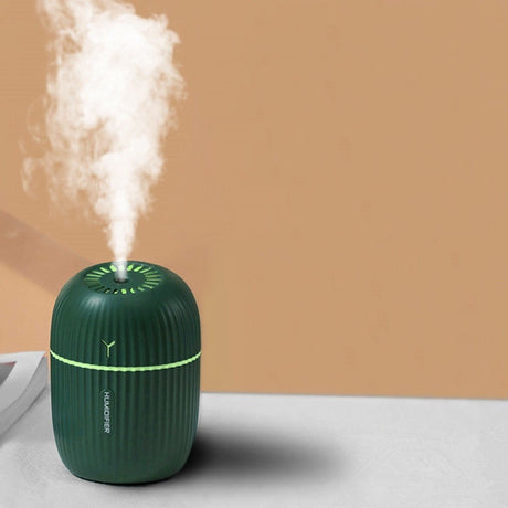Ultrasonic Air Humidifier Household  Moisturizing Spray Student Dormitory Car Humidification Aromatherap with LED Night Light - V.I.P Digital Presence