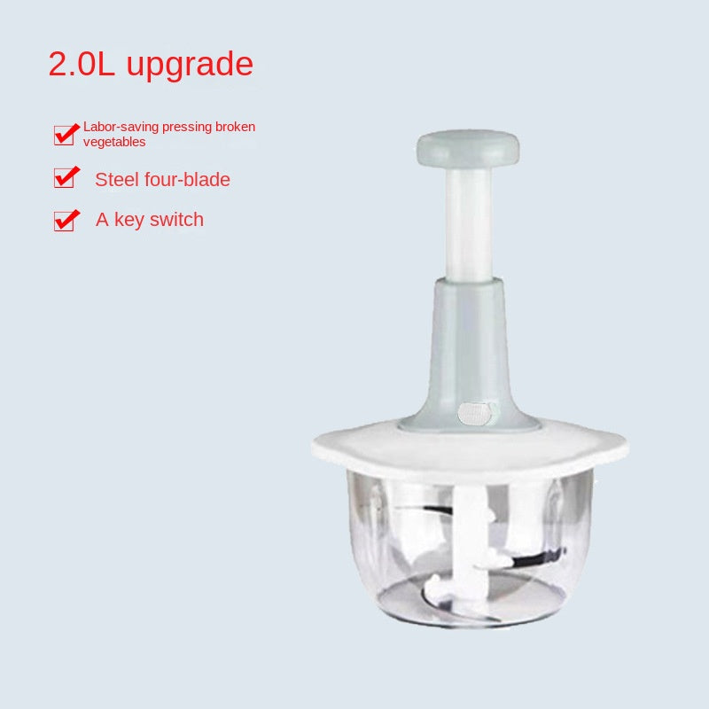 Press Garlic Processor Popper Meat Grinder Manual Baby Food Maker - V.I.P Digital Presence