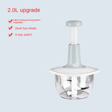 Press Garlic Processor Popper Meat Grinder Manual Baby Food Maker - V.I.P Digital Presence