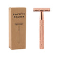 Old style shaver for both men and women, lightweight double-sided shaving blade, kraft paper packaging, alloy beard blade - V.I.P Digital Presence
