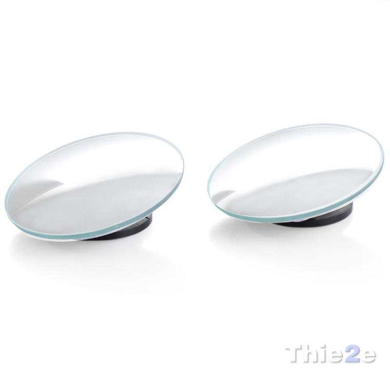 1 pair  360 Degree frameless ultrathin Wide Angle Round Convex Blind Spot mirror for parking Rear view mirror - V.I.P Digital Presence