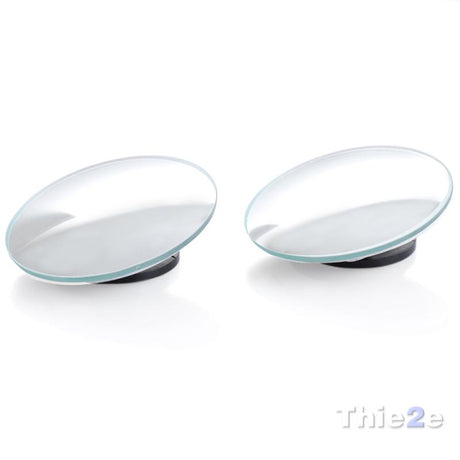 1 pair  360 Degree frameless ultrathin Wide Angle Round Convex Blind Spot mirror for parking Rear view mirror - V.I.P Digital Presence