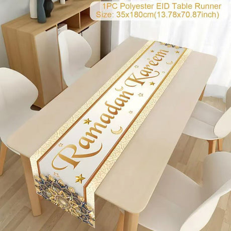 Printed Moon Castle House Tablecloth Home Decoration Party Festival Atmosphere Table Flag - V.I.P Digital Presence
