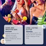 Body Glitter Spray, Facial Collarbone Hair Highlighter Spray To Brighten Glitter Ball Festive Carniva - V.I.P Digital Presence