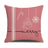 Pink cartoon Christmas linen pillowcase, sofa cushion, home goods pillowcase - V.I.P Digital Presence