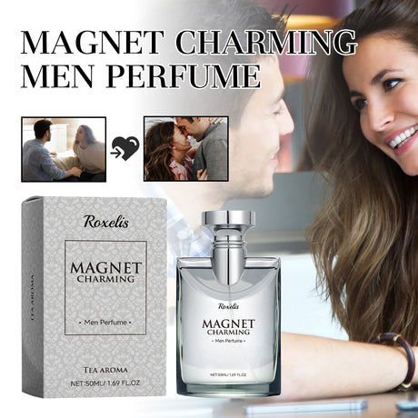Magnet Charming Men Perfume, Tea Fragrance Natural Fresh Fragrance Release Charm Couple Dating Men Atmosphere Niche Perfume - V.I.P Digital Presence