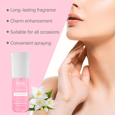 Jasmine Perfume Spray Light Fresh Lasting Fragrance Exudes Charm Portable Niche Body Perfume Spray - V.I.P Digital Presence