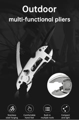 Outdoor camping regular pliers, multi-purpose tool pliers, outdoor wrench tool combination - V.I.P Digital Presence