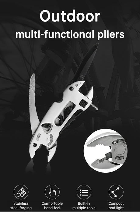 Outdoor camping regular pliers, multi-purpose tool pliers, outdoor wrench tool combination - V.I.P Digital Presence