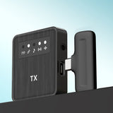 Square straight in outdoor shooting wireless lavalier microphone for live streaming with sales microphone - V.I.P Digital Presence