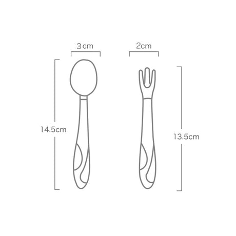 Spoon For Baby Utensils Set Auxiliary Food Silicone Gel Spoon Baby Learn To Eat Training Bendable Soft Spoon Children Tableware - V.I.P Digital Presence