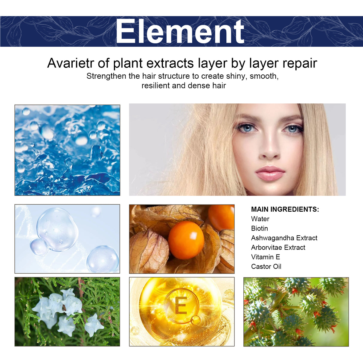 Herbal Hair Care Essential Oil Hair Care Strengthen Hair, Prevent Hair Loss, Repair Hair Root Care Essential Oil - V.I.P Digital Presence