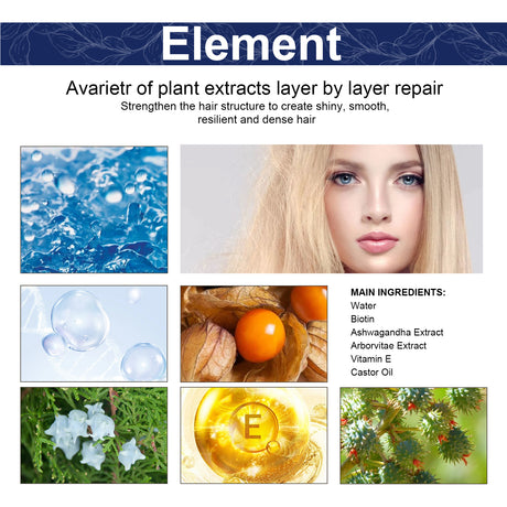 Herbal Hair Care Essential Oil Hair Care Strengthen Hair, Prevent Hair Loss, Repair Hair Root Care Essential Oil - V.I.P Digital Presence