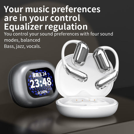 Active noise cancelling earphones wireless 5.3 noise-cancelling earphones hand free wireless headphones with mic Q16PRO - V.I.P Digital Presence